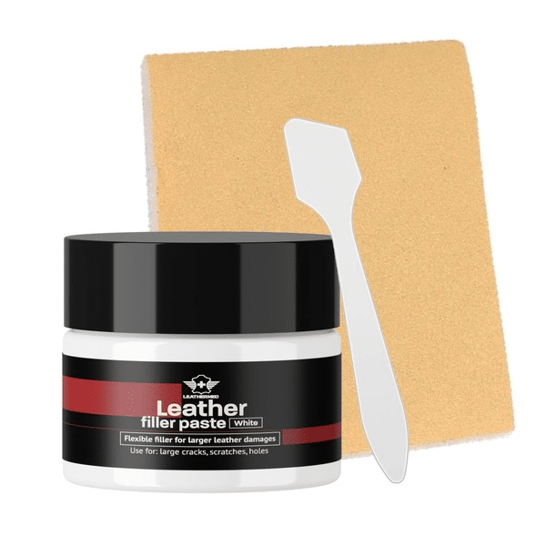 Leather Filler Paste White