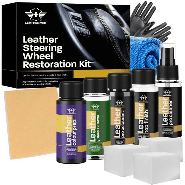 Zestaw do renowacji skóry kierownicy